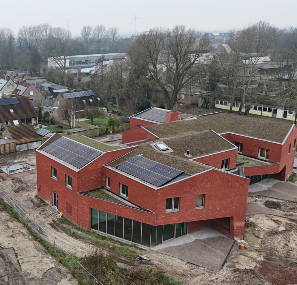 Luchtfoto projectontwikkelaar