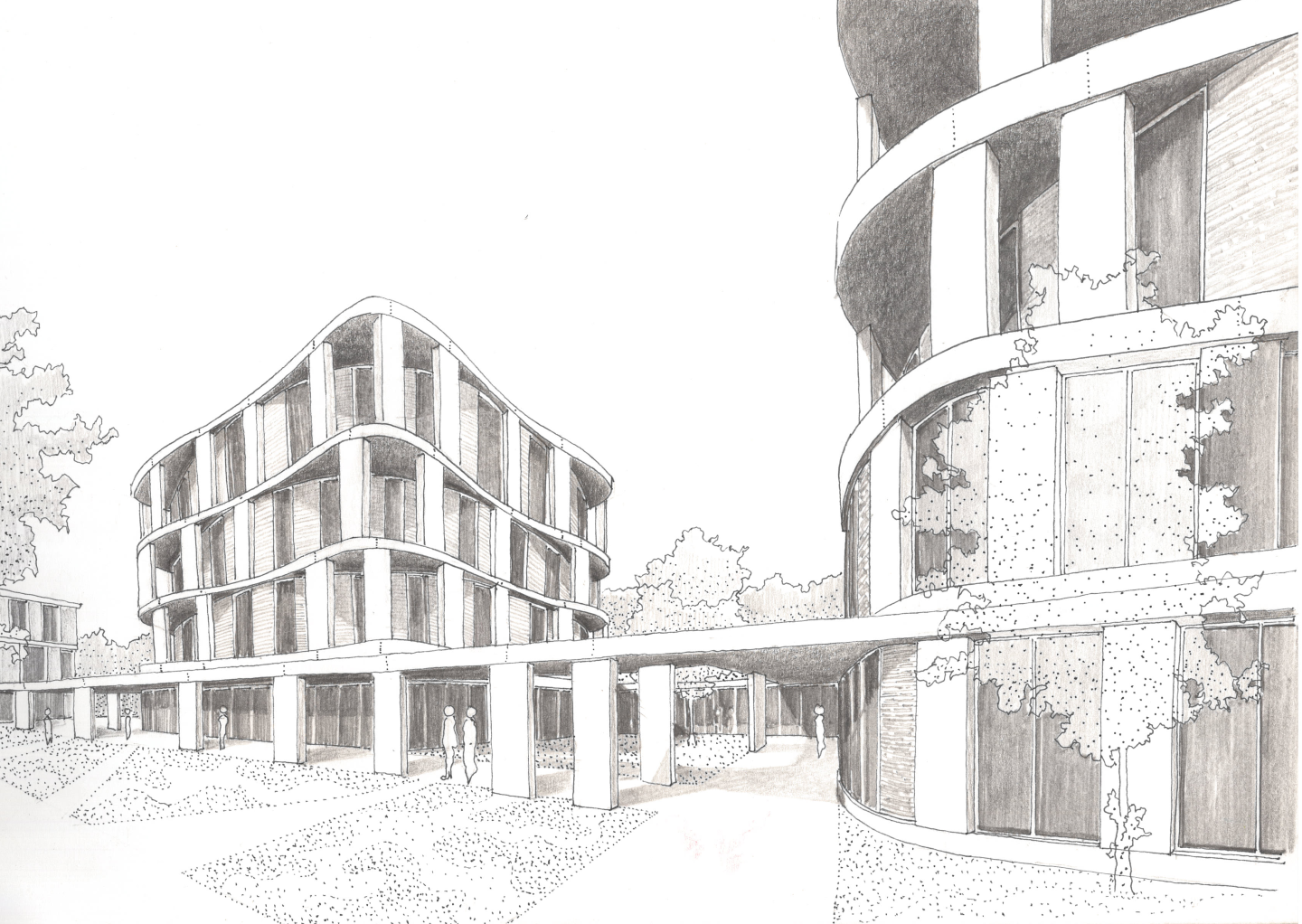 Schets peter ijzerheemplein